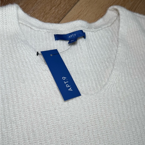 APT. 9 Colorblock V-Neck Sweater Women’s XXL NWT - Picture 7 of 9